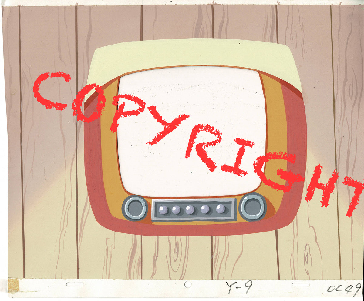 Yogi Bear Animation Production Background Cartoon Hanna Barbera 1980s 655