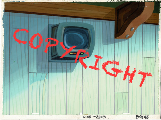 Yogi Bear Animation Production Background Cartoon Hanna Barbera 1980s 813