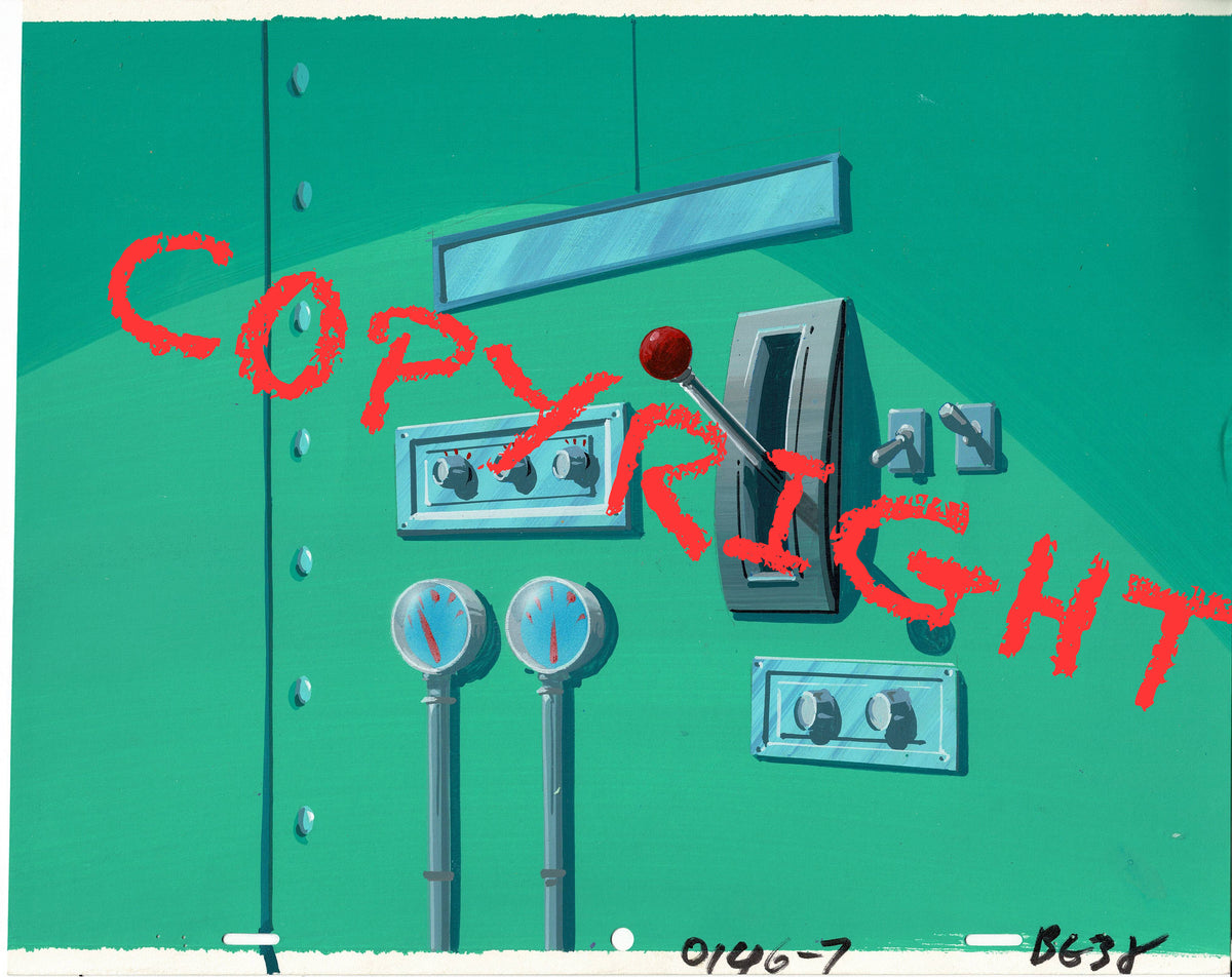 Yogi Bear Animation Production Background Cartoon Hanna Barbera 1980s 832