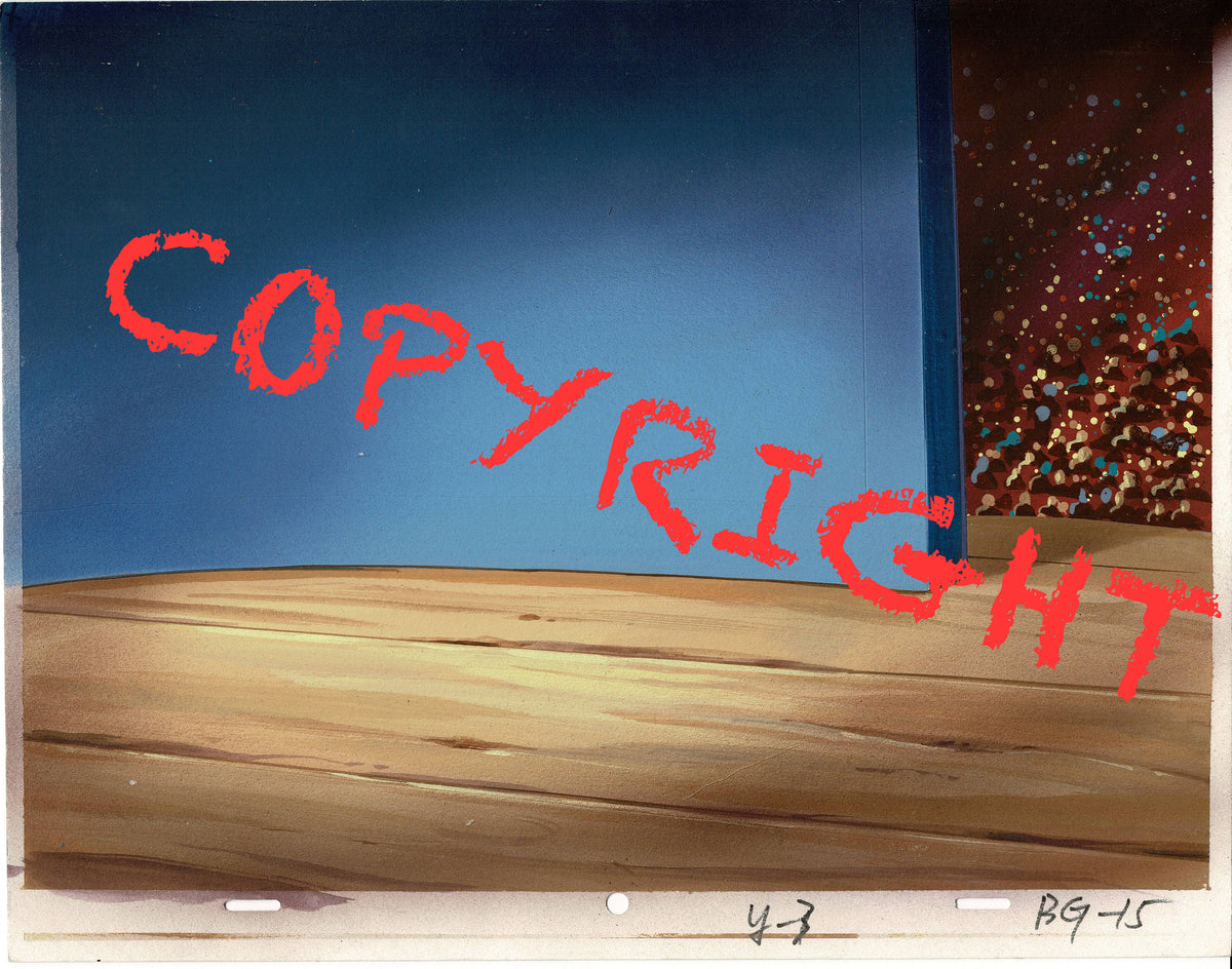 Yogi Bear Animation Production Background Cartoon Hanna Barbera 1980s 004