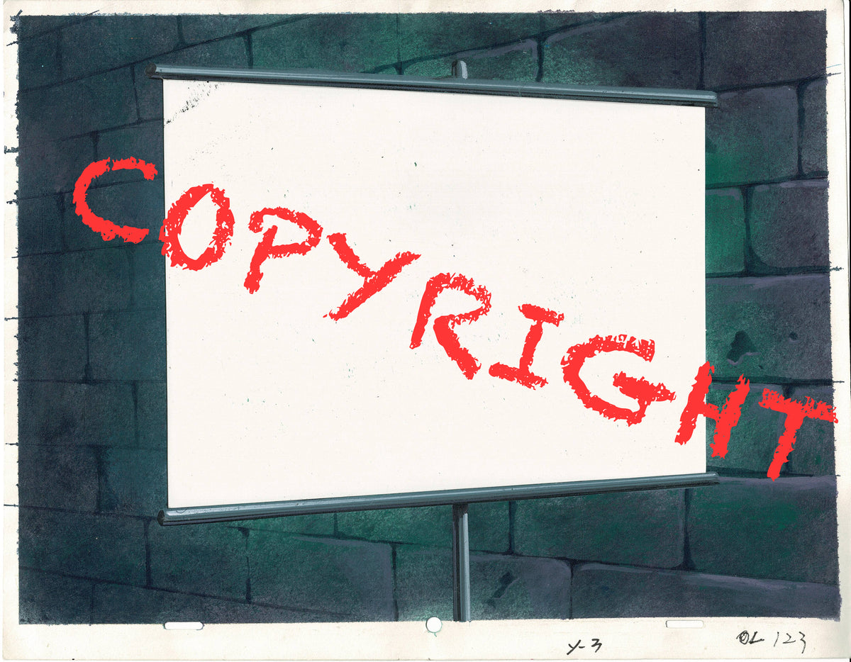Yogi Bear Animation Production Background Cartoon Hanna Barbera 1980s 034