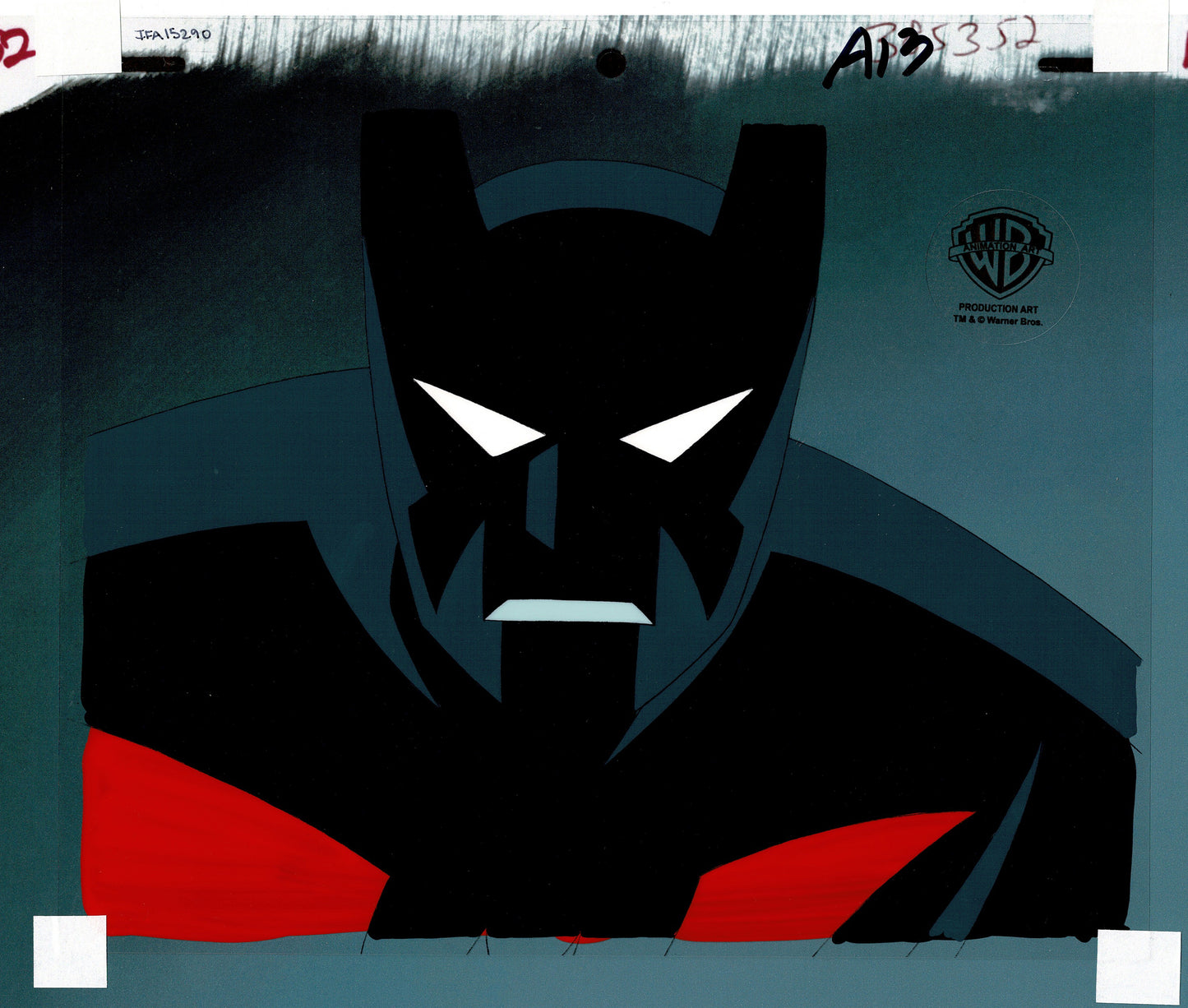 Batman Beyond Original Production Animation Cel Setup Warner Bros DC 1999 Rebirth a