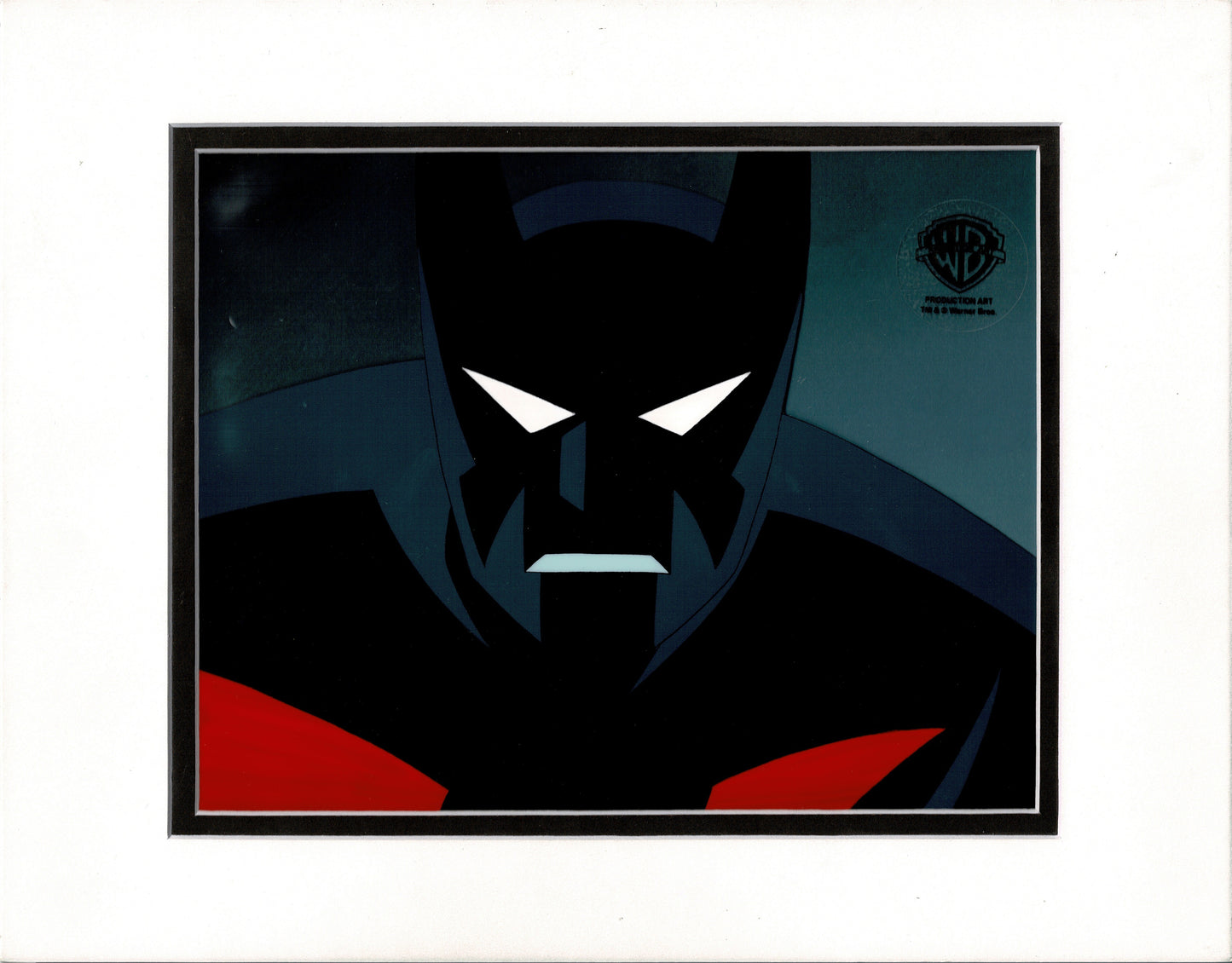 Batman Beyond Original Production Animation Cel Setup Warner Bros DC 1999 Rebirth a