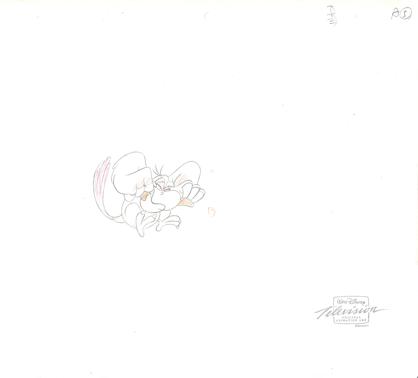 Aladdin IAGO Walt Disney Production Art Animation Cel and Drawings from 1994 Return of Jafar 6 C-A