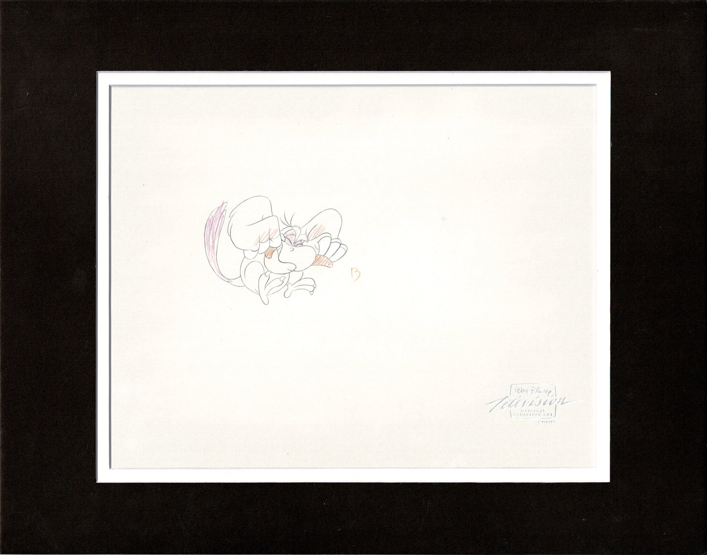 Aladdin IAGO Walt Disney Production Art Animation Cel and Drawings from 1994 Return of Jafar 6 C-A
