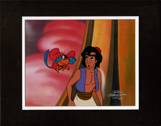 Aladdin IAGO Walt Disney Production Art Animation Cel and Drawings from 1994 Return of Jafar 6 C-A