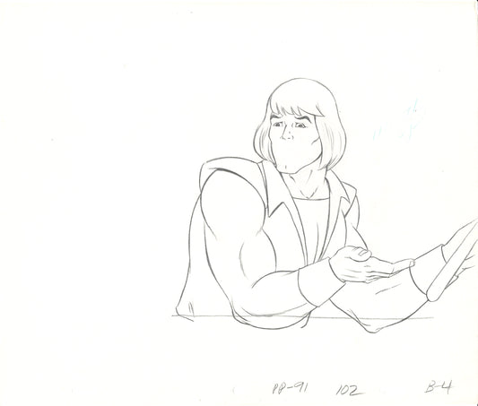 She-ra Adam MOTU Production Animation Cel Drawing Filmation 1980s rd4