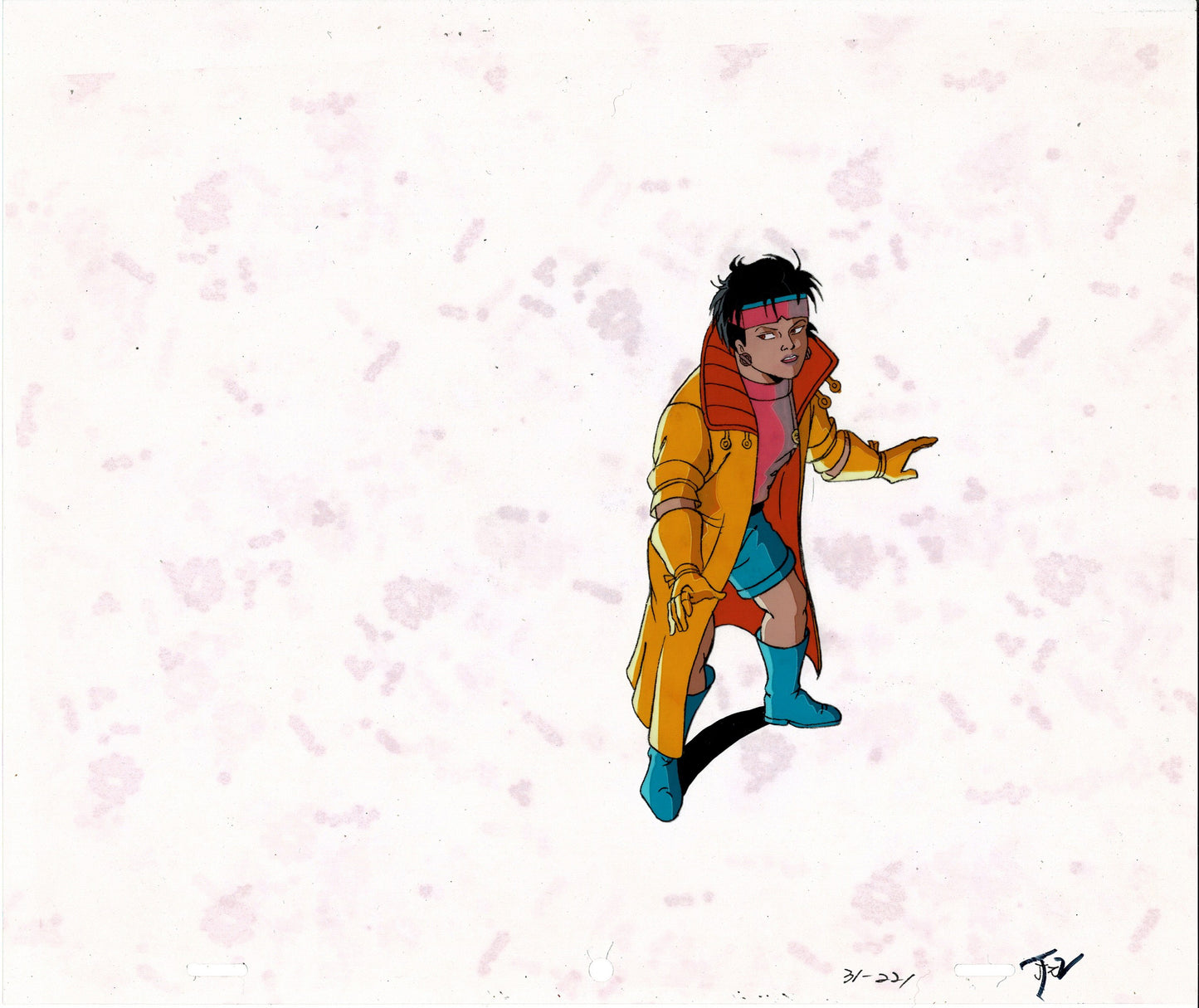 X-Men Jubilee Marvel Production Animation Cel 1992-7