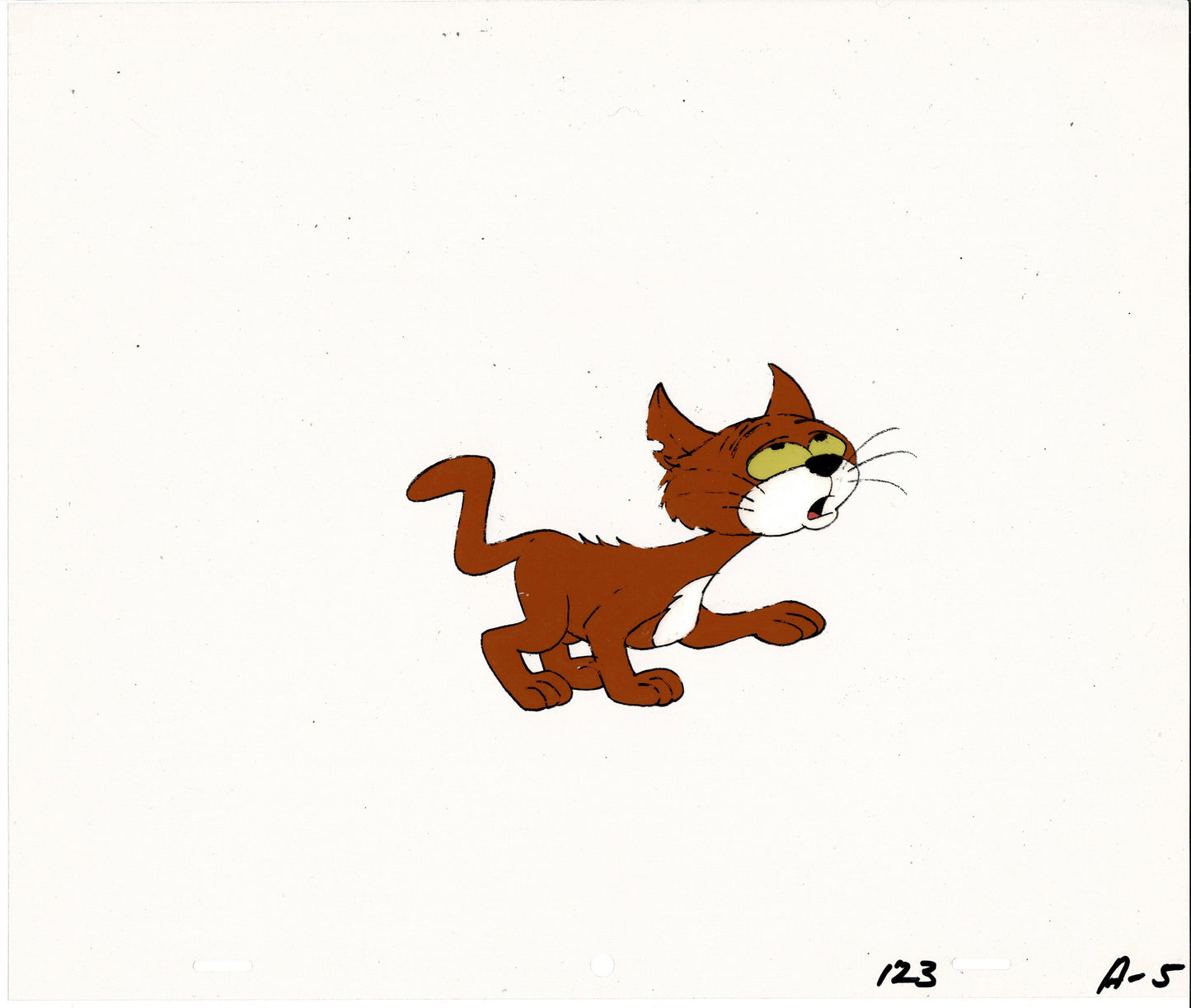 Smurfs Azrael Cat Production Animation Cel Hanna Barbera 1980s