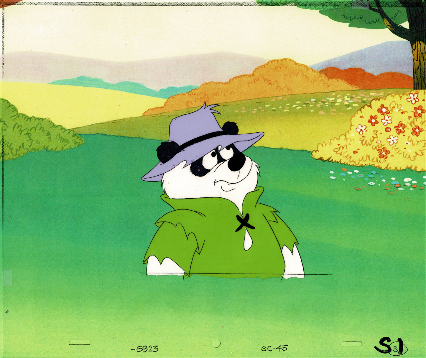 The Adventures of Don Coyote and Sancho Panda Production Animation Cel Hanna Barbera 1990-1991 s1