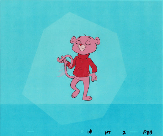 Pink Panther Production Animation Cel Hanna Barbera Freleng 1984-6 P-89