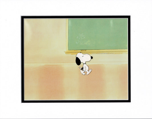 PEANUTS Charlie Brown and Snoopy Show Animation Cel and Drawing 1983-1985 30