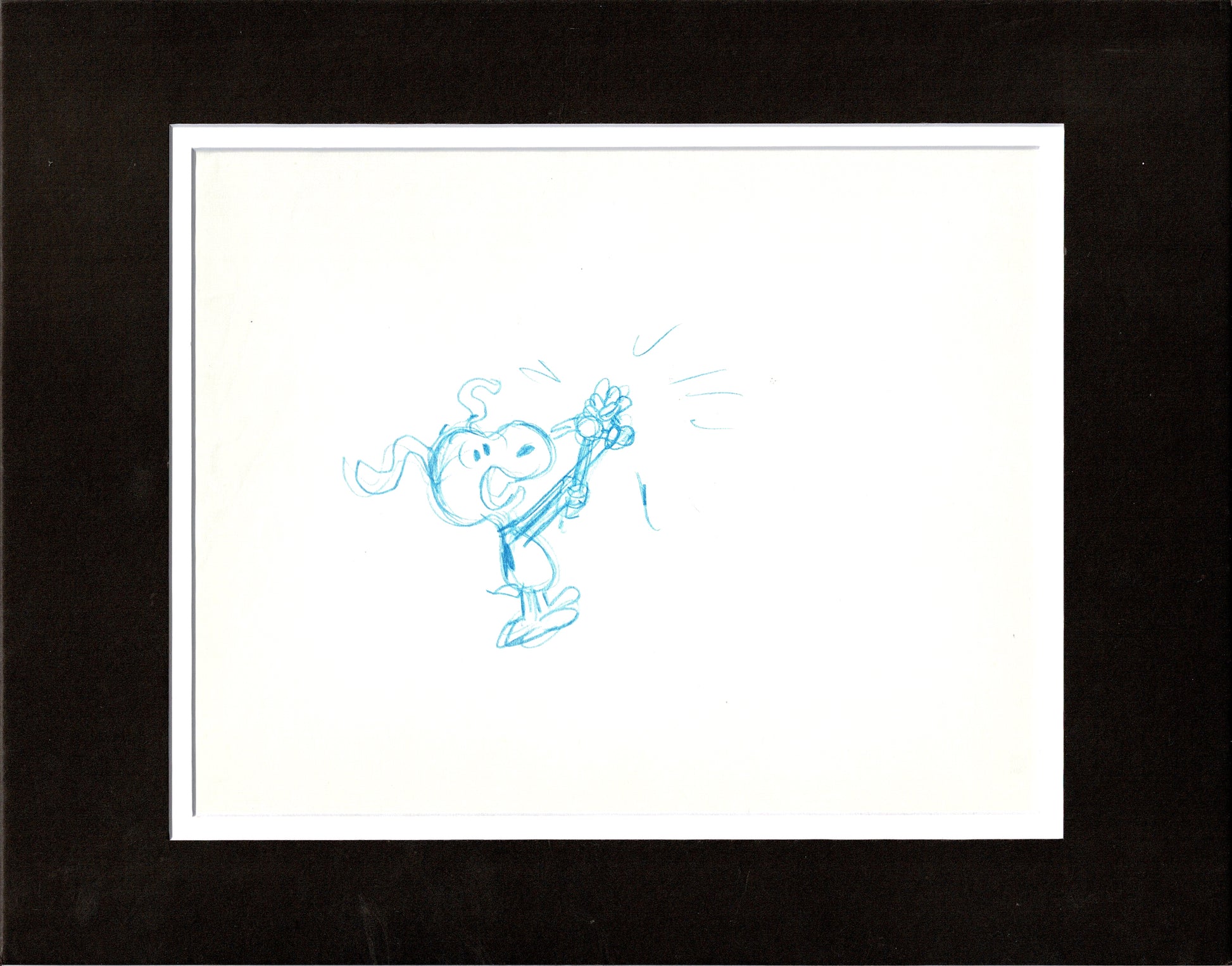 PEANUTS Snoopy Animation Cel Drawing 1970s Hammer Gag – Charles Scott ...