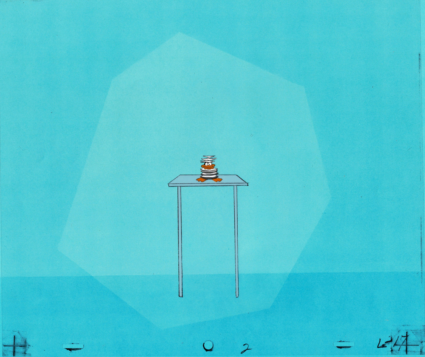 Daffy Duck Looney Tunes Production Animation Cel Warner Bros 1978 4