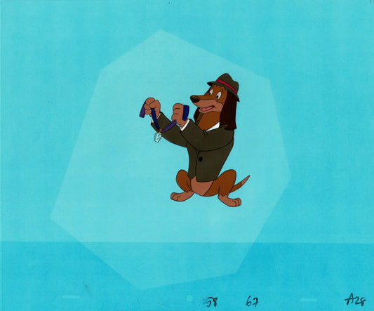 All Dogs Go To Heaven TV Production Animation Cel and Drawing Don Bluth 1996-8 A817