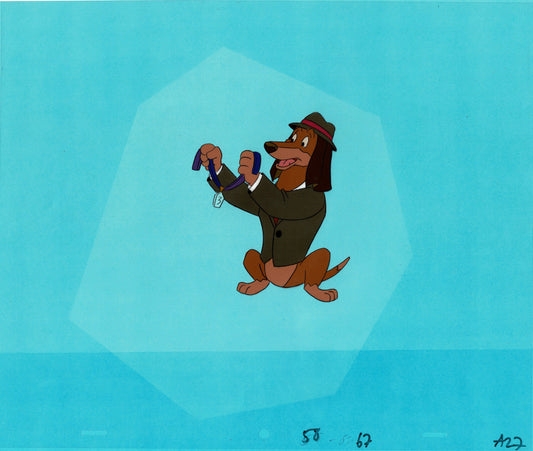 All Dogs Go To Heaven TV Production Animation Cel and Drawing Don Bluth 1996-8 A818