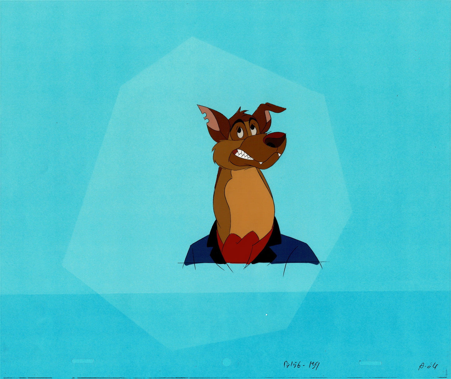 All Dogs Go To Heaven TV Production Animation Cel and Drawing Don Bluth 1996-8 A853