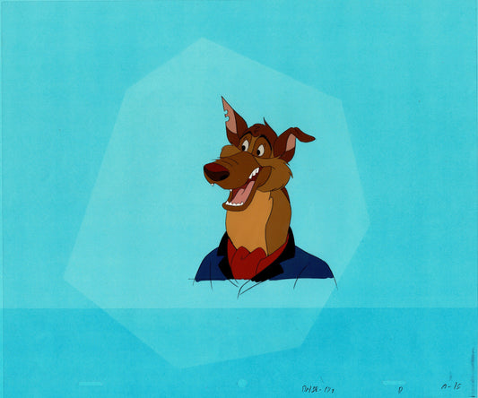 All Dogs Go To Heaven TV Production Animation Cel and Drawing Don Bluth 1996-8 A861
