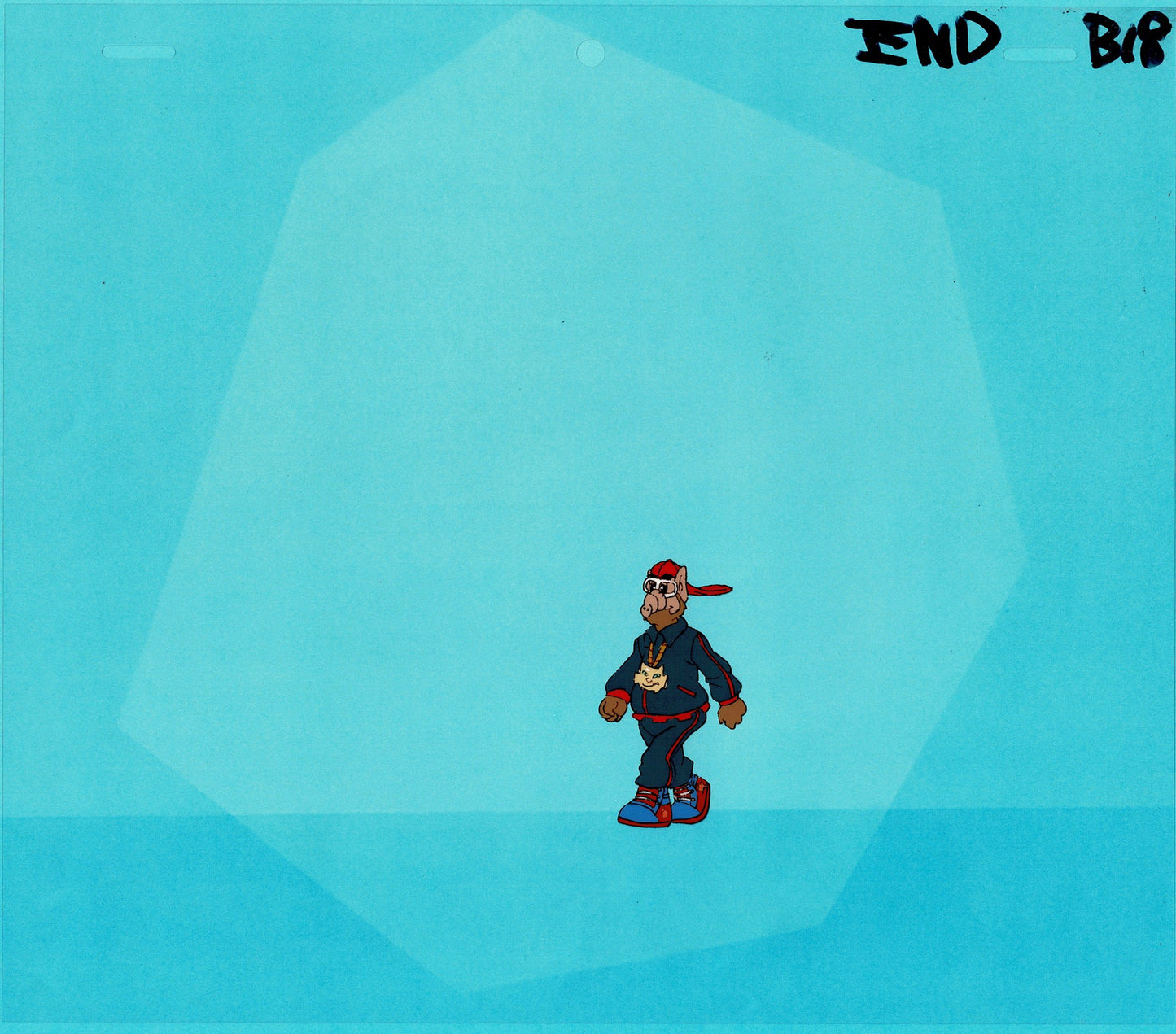 ALF The Animated Series Production Animation Cel and Drawing DIC Melmac nab18