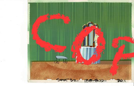 1979 Commercial Original Production Background Hanna Barbera 2