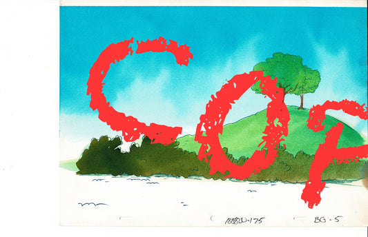 1979 Commercial Original Production Background Hanna Barbera 4