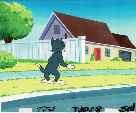 Tom & Jerry Cartoon Production Animation Cel (s) and Drawing (s) Anime Filmation 1980-82 C-k1245