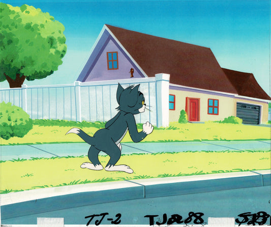 Tom & Jerry Cartoon Production Animation Cel (s) and Drawing (s) Anime Filmation 1980-82 C-k1323