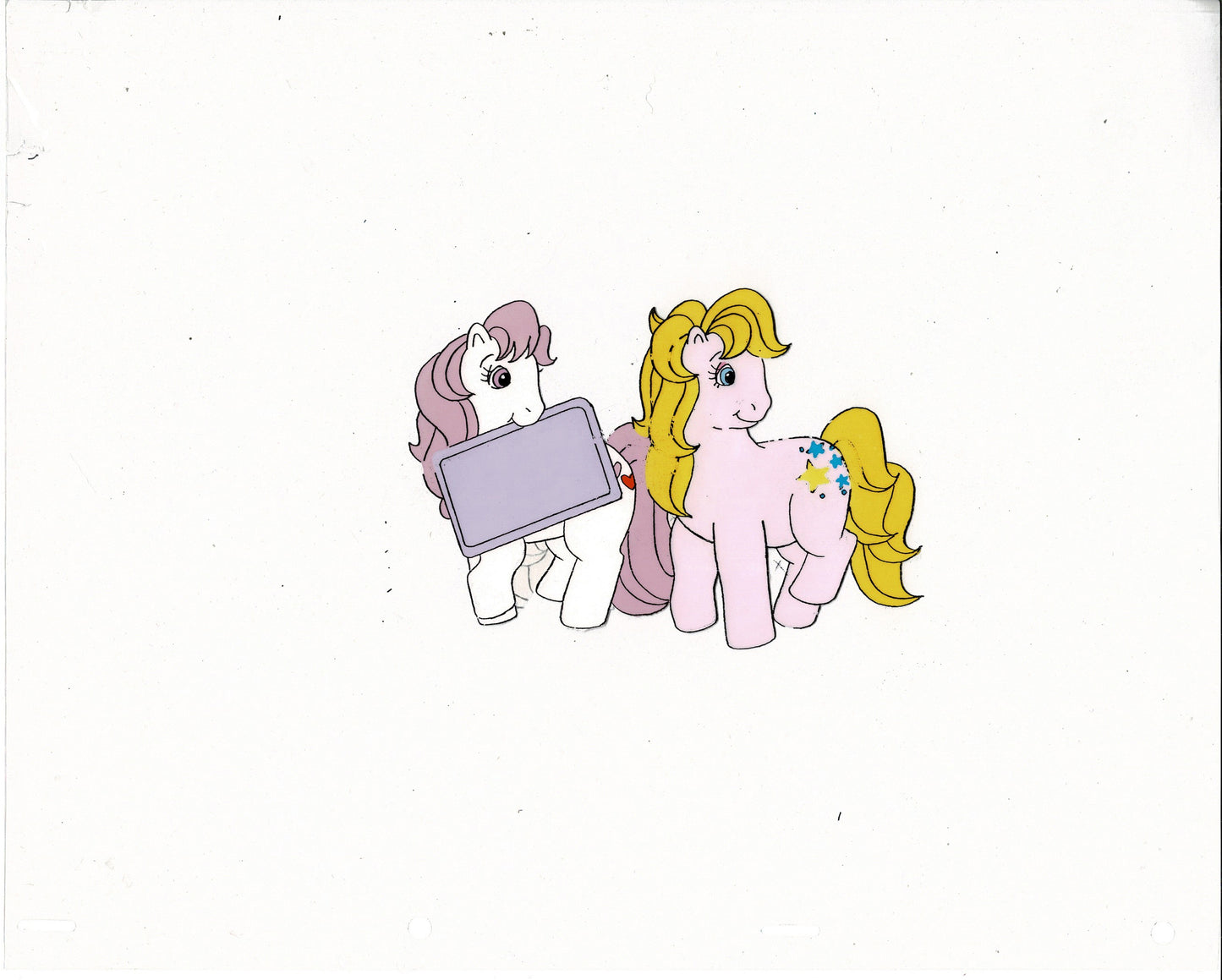 My Little Pony 14 Cels and Drawings Production Animation Art Hasbro Sunbow 1980 or 90s
