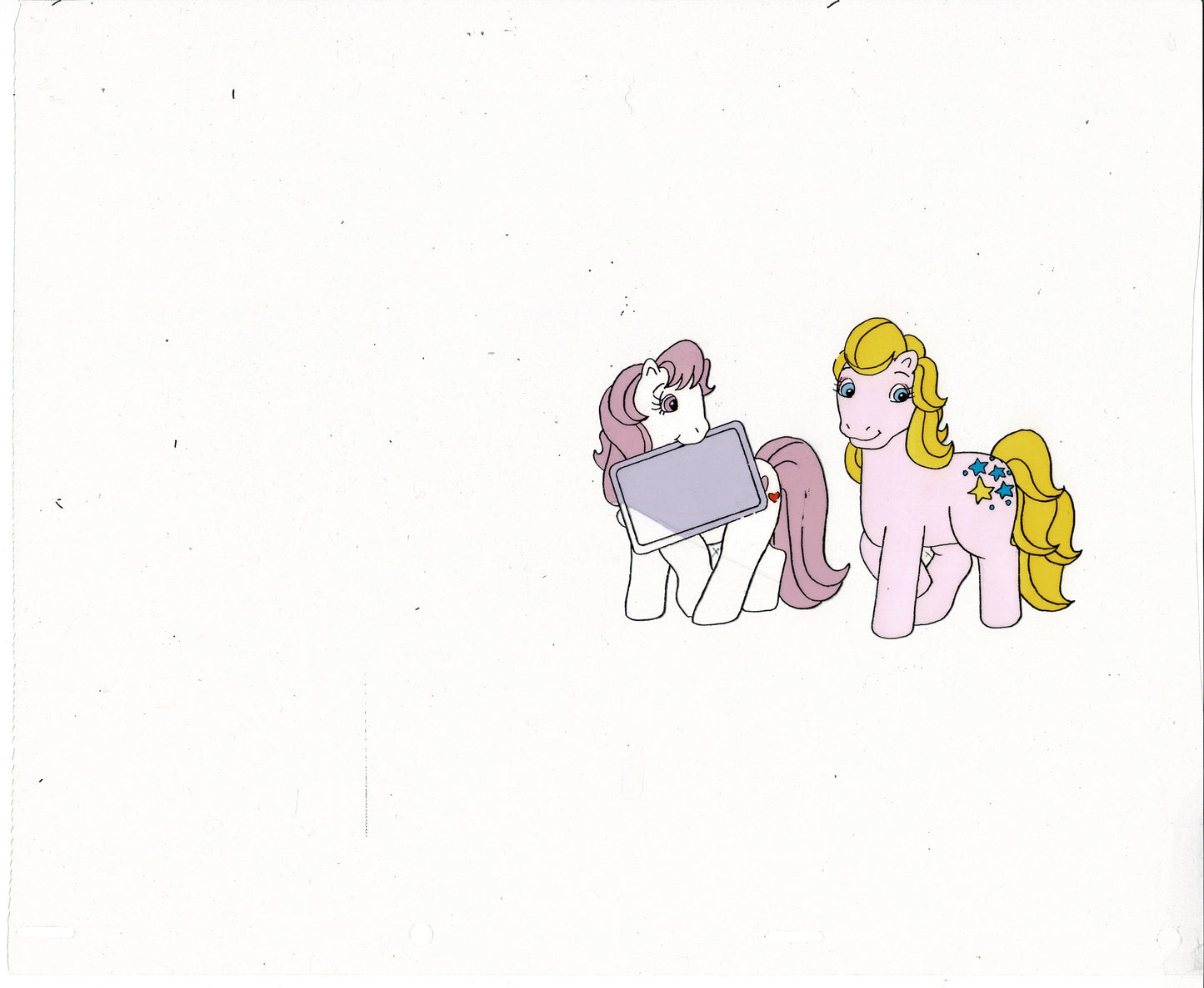 My Little Pony 14 Cels and Drawings Production Animation Art Hasbro Sunbow 1980 or 90s