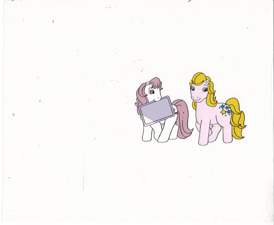 My Little Pony 14 Cels and Drawings Production Animation Art Hasbro Sunbow 1980 or 90s