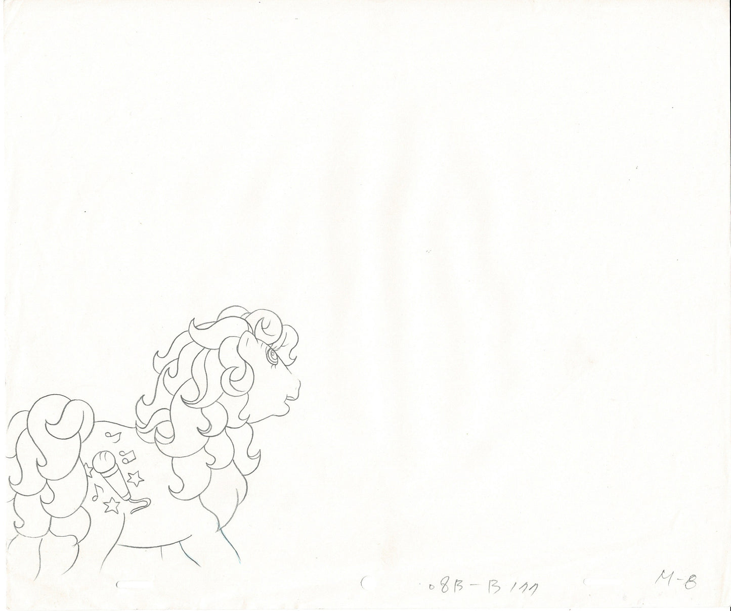 My Little Pony 14 Cels and Drawings Production Animation Art Hasbro Sunbow 1980 or 90s