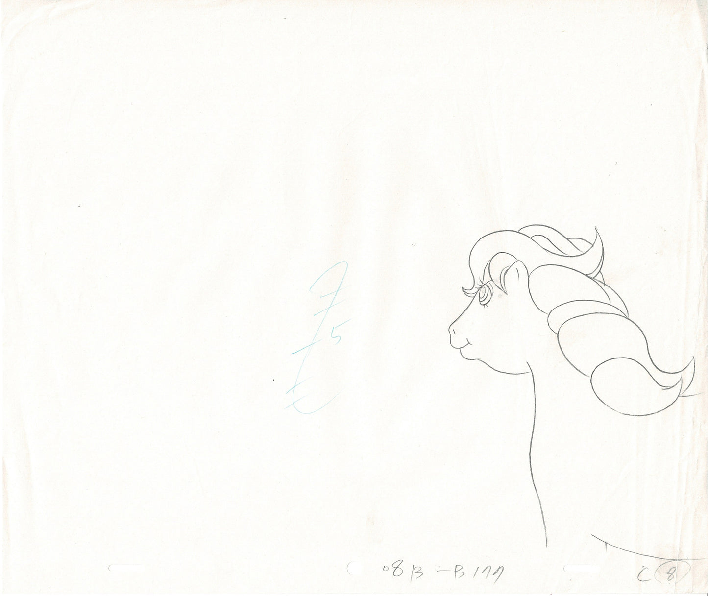My Little Pony 14 Cels and Drawings Production Animation Art Hasbro Sunbow 1980 or 90s