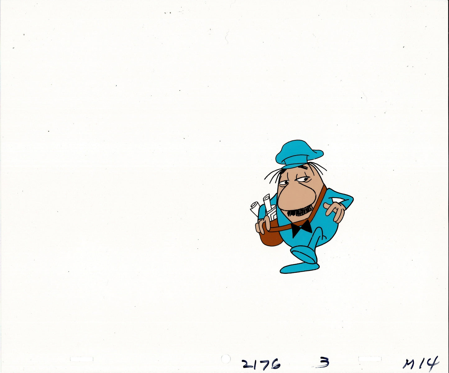 Pink Panther The Little Man Production Cel and Drawing 1970's DePatie Freleng 2176-msc
