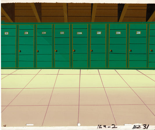 The Super Globetrotters Original Production Animation Background Hanna Barbera 1979 B-09