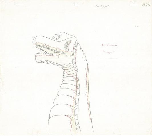 Cadillacs Dinosaurs Hannah Dundee Animation Art Cel Drawing Nelvana 1993-1994