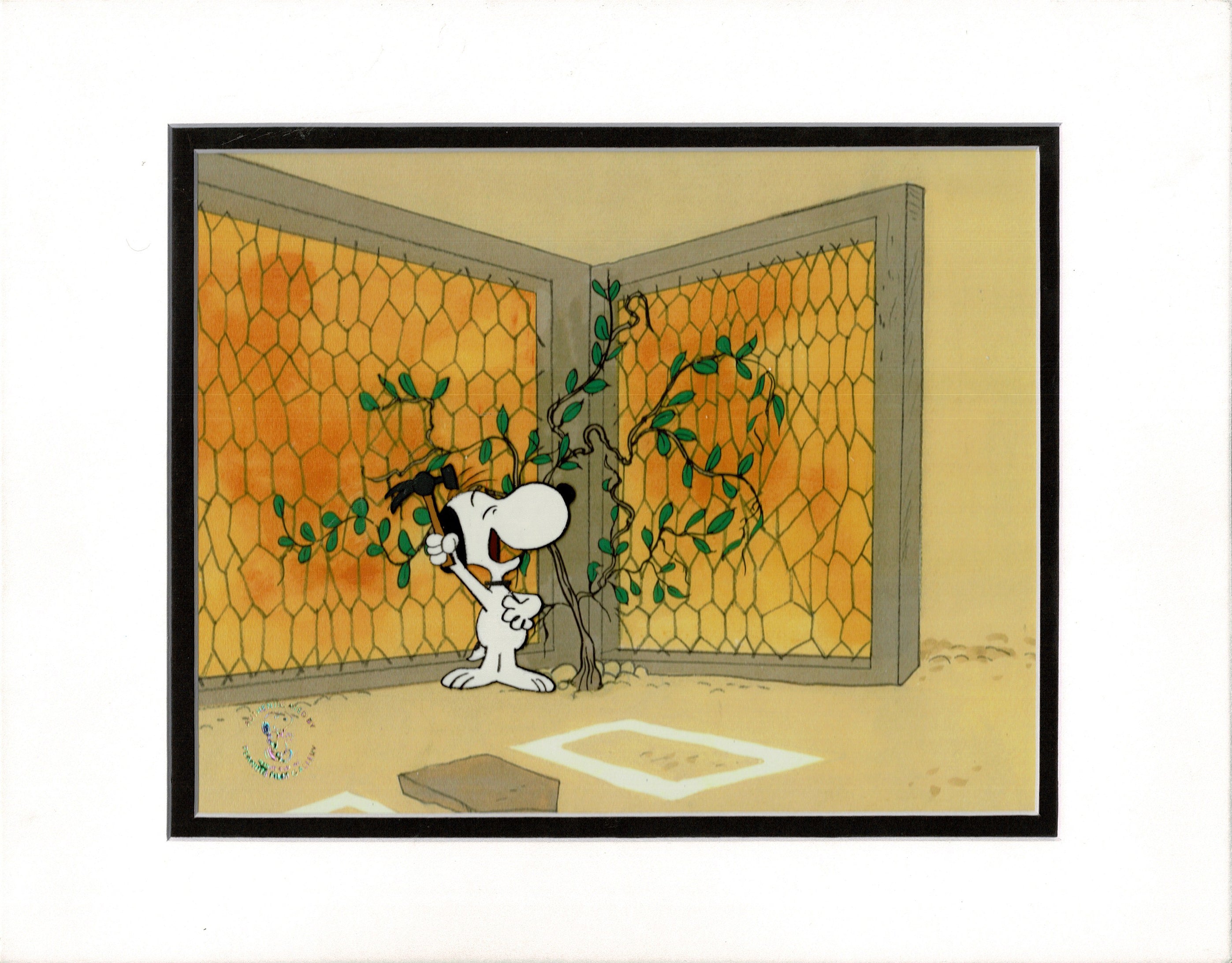 Snoopy Arbor Day Charlie Brown Peanuts Production Animation SET of
