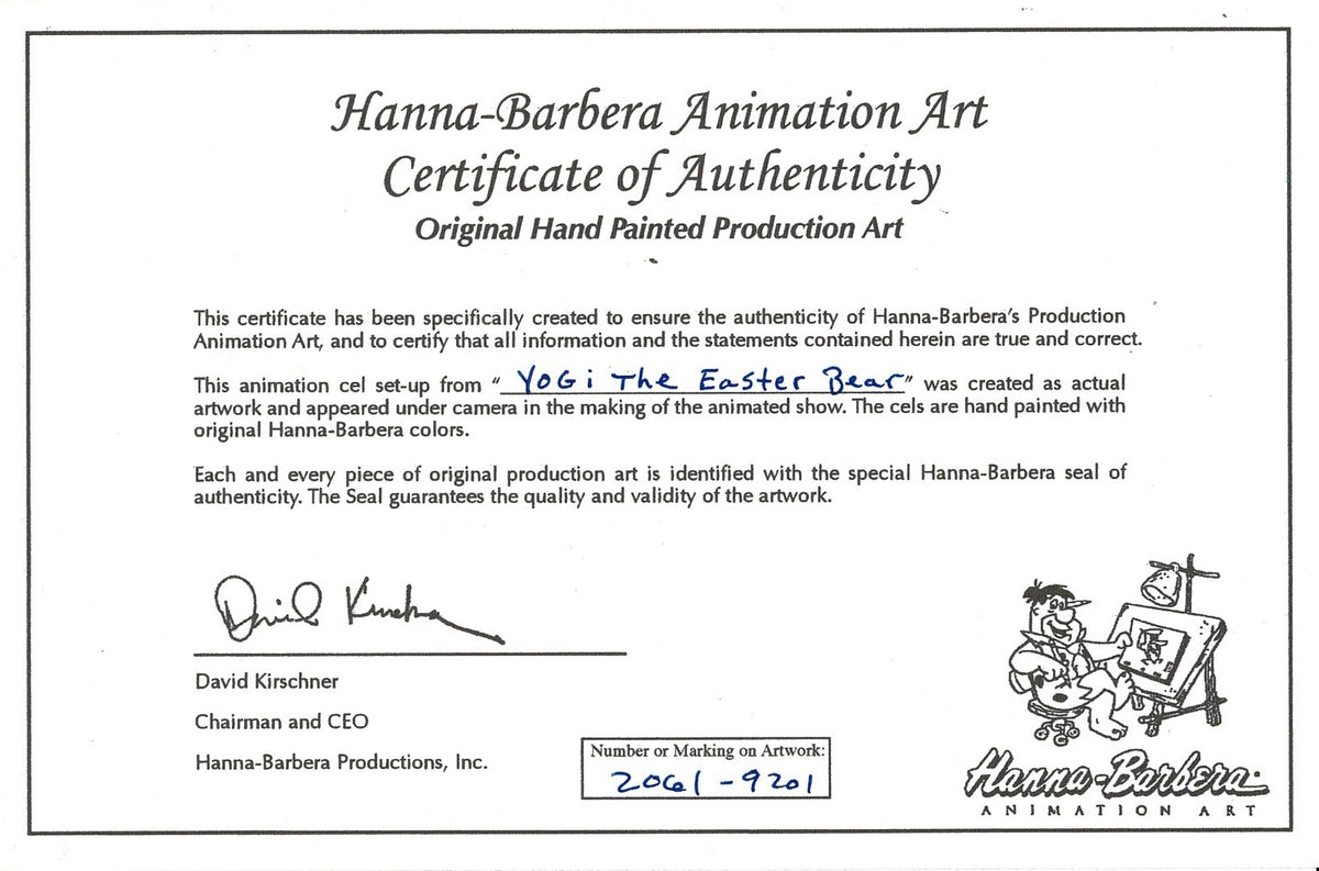 Yogi Bear Jellystone Park Animation Production Background Cartoon Hanna Barbera 1994 4b