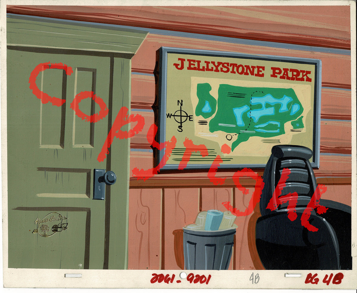 Yogi Bear Jellystone Park Animation Production Background Cartoon Hanna Barbera 1994 4b