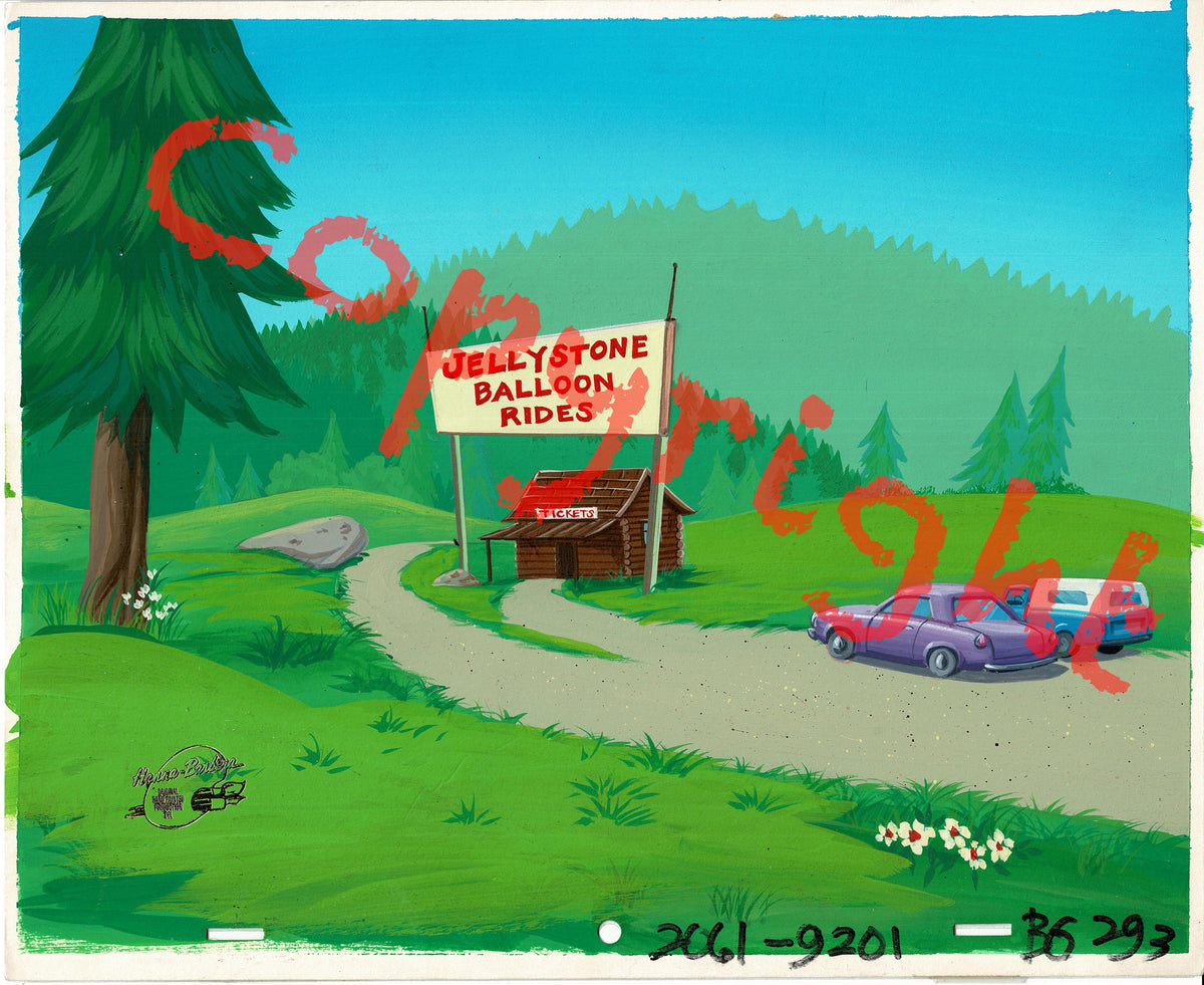 Yogi Bear Jellystone Park Animation Production Background Cartoon Hanna Barbera 1994 293