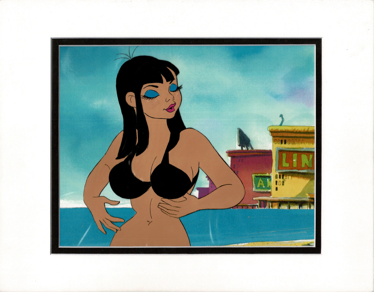 Hey Good Lookin Ralph Bakshi 1973-82 Production Animation Cel and Drawing R29