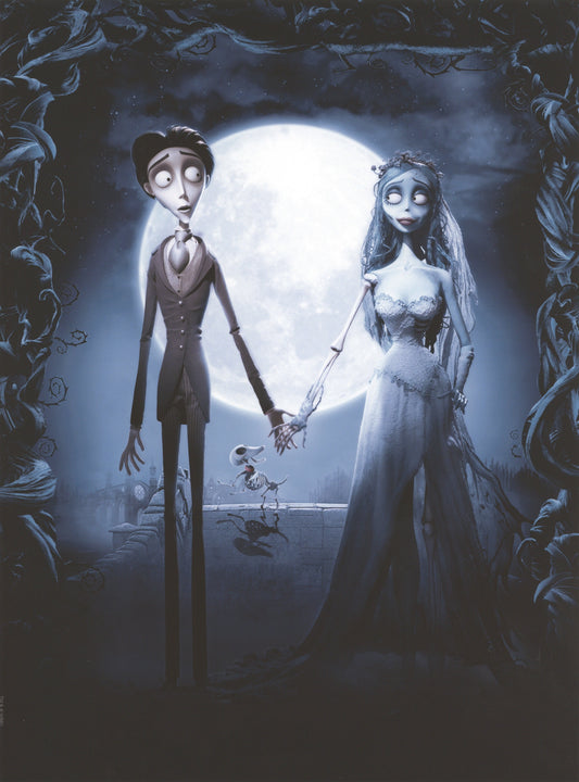 Corpse Bride Til Death Do Us Part Warner Brothers Giclee on Paper Limited Ed of 250