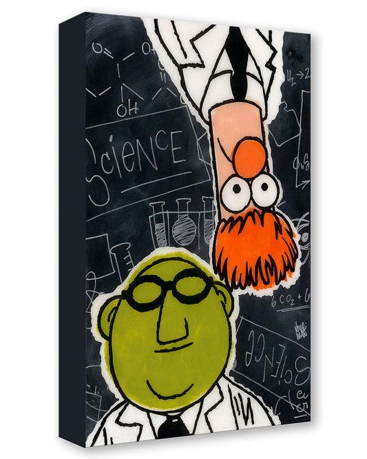The Muppets Walt Disney Fine Art Beau Hufford Limited Edition of 1500 Treasures on Canvas Print TOC "Science All Around"