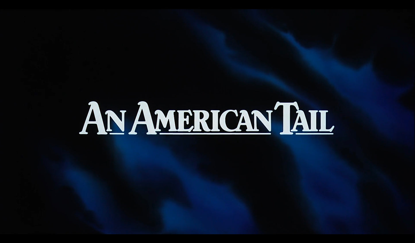An American Tail by Steven Spielberg and Don Bluth Original Production Animation Background from the Opening Title 1986 1