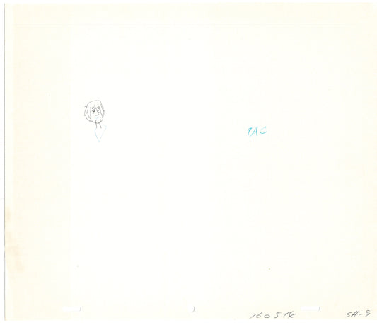 SCOOBY DOO 1979 Shaggy Animation Production Cel Drawing Hanna Barbera A-07