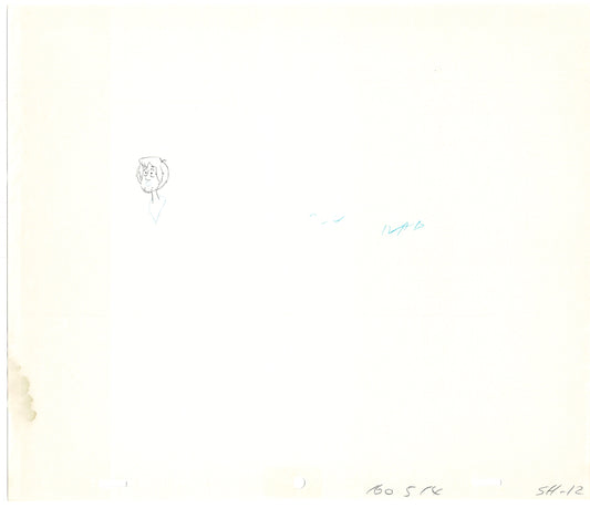 SCOOBY DOO 1979 Shaggy Animation Production Cel Drawing Hanna Barbera A-010