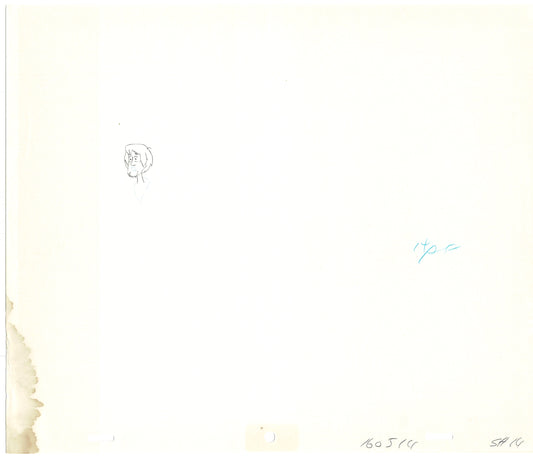 SCOOBY DOO 1979 Shaggy Animation Production Cel Drawing Hanna Barbera A-011