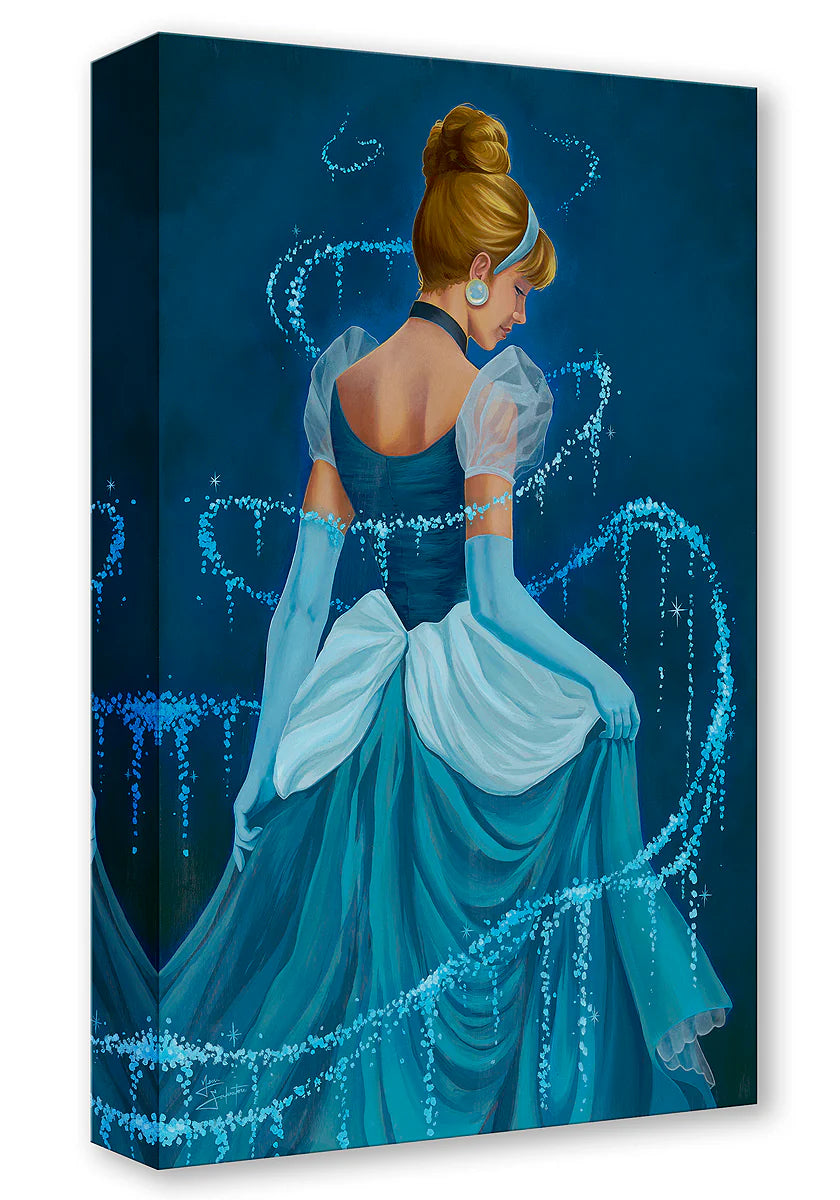 Cinderella Walt Disney Fine Art Jean Salvatore Limited Edition of 1500 TOC Treasures on Canvas Print Belle - Shine and Grace