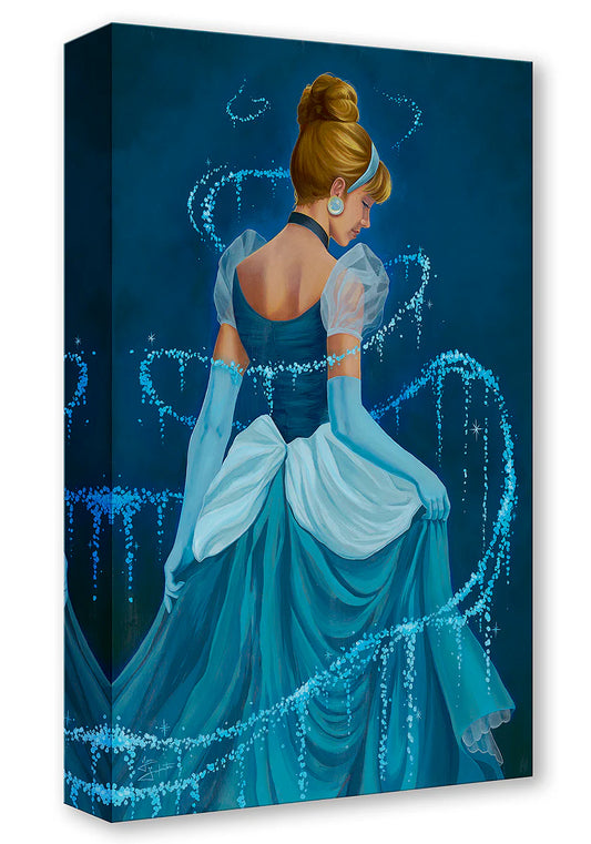 Cinderella Walt Disney Fine Art Jean Salvatore Limited Edition of 1500 TOC Treasures on Canvas Print Belle - Shine and Grace