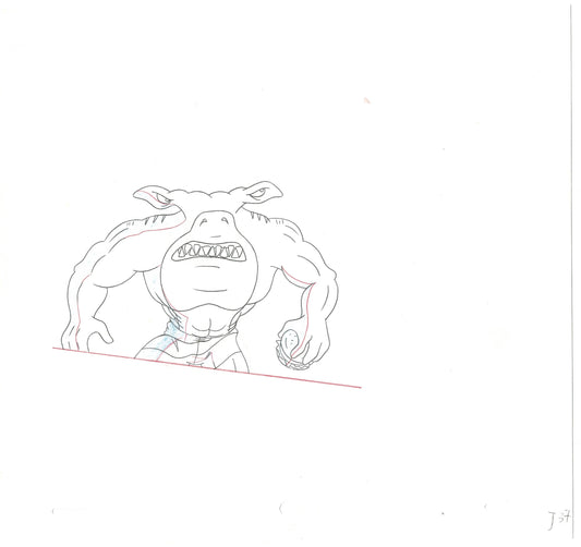 Street Sharks DIC Production Animation Cel Drawing 1994-1997 B-39