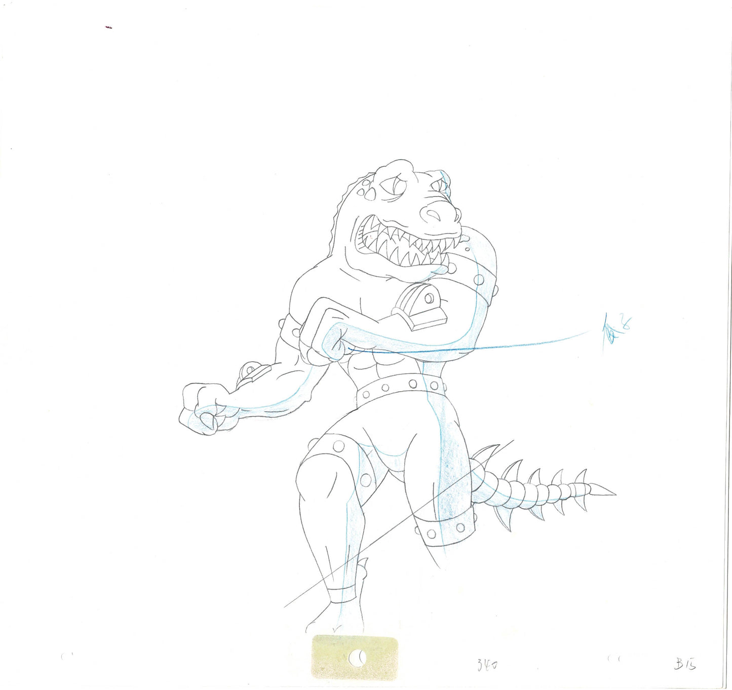 Street Sharks DIC Production Animation Cel Drawing 1994-1997 B-50